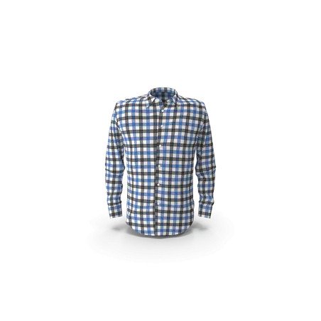 Blue & Black Check Shirt