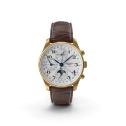 Brown Leather Belt Watch