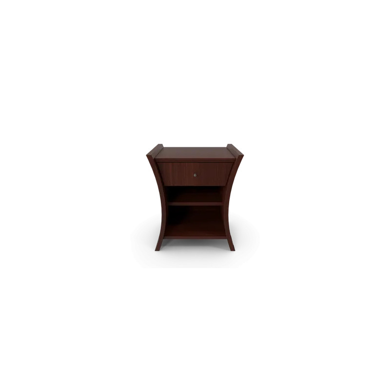 Bedside Table African Cherry