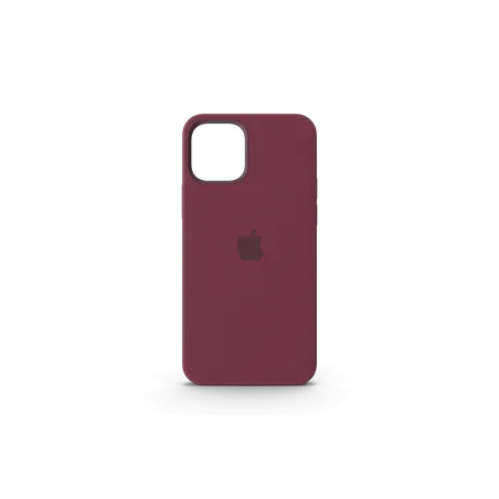 iPhone 12 Silicone Case with MagSafe Plum (Multi-variant)